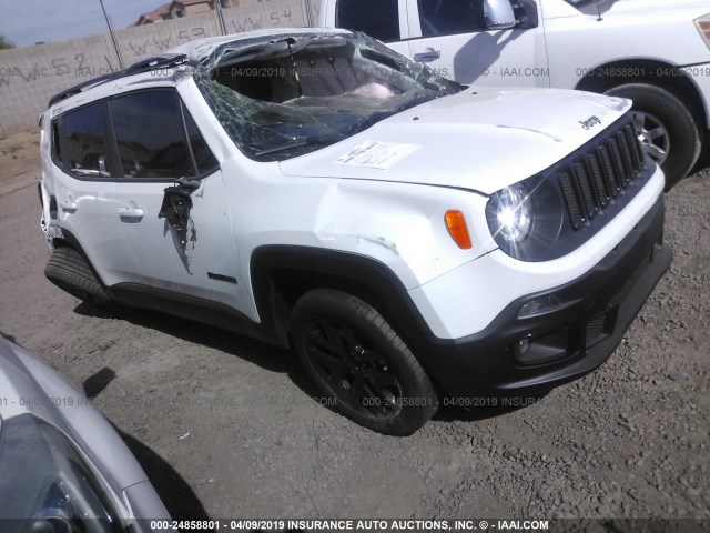 ZACCJABB1JPH85686 - 2018 JEEP RENEGADE LATITUDE WHITE photo 1