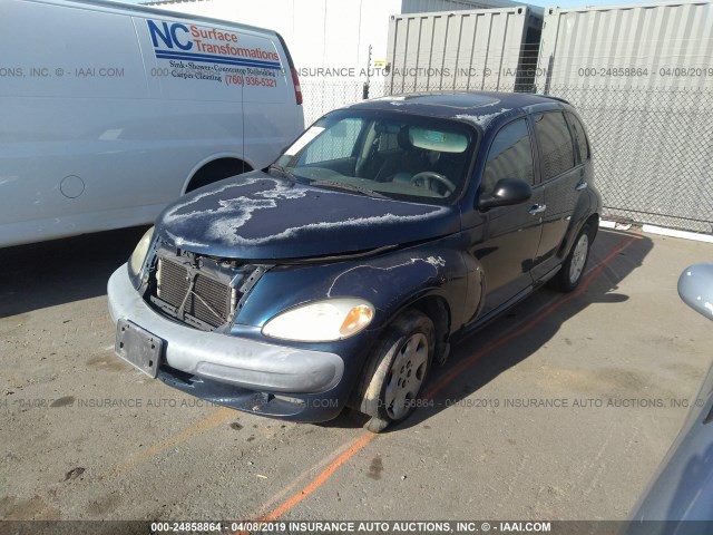 3C8FY68B82T211480 - 2002 CHRYSLER PT CRUISER LIMITED/DREAM CRUISER BLUE photo 2