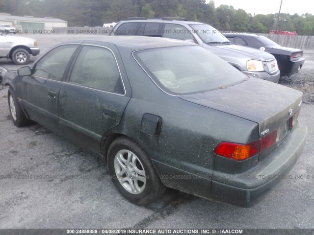 4T1BF22K81U971187 - 2001 TOYOTA CAMRY LE/XLE 绿色 照片 3