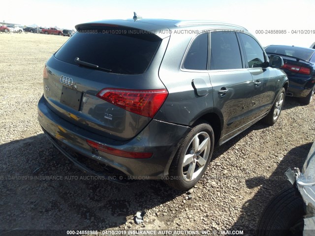 WA1WKAFP1CA064796 - 2012 AUDI Q5 PRESTIGE GRAY photo 4