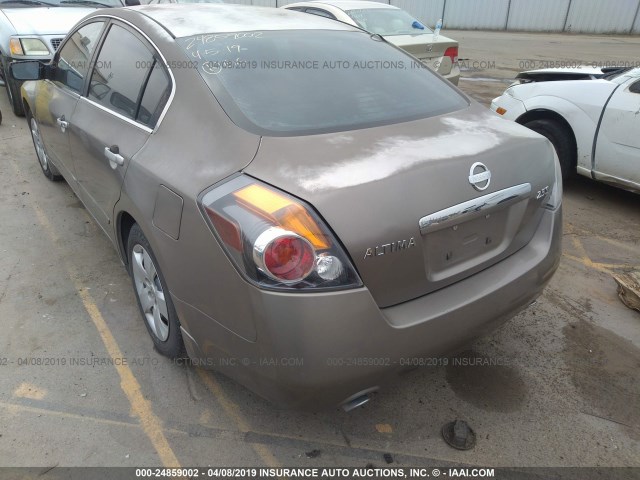 1N4AL21E97N406184 - 2007 NISSAN ALTIMA 2.5/2.5S BROWN photo 3