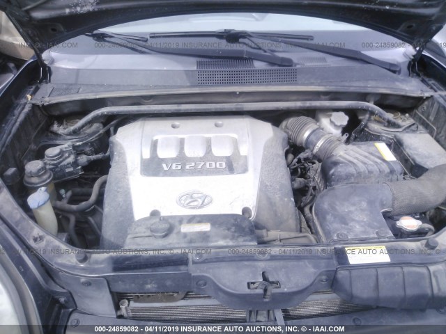 KM8JN12D96U318532 - 2006 HYUNDAI TUCSON GLS/LIMITED 黑色 照片 10