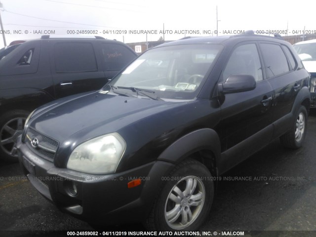 KM8JN12D96U318532 - 2006 HYUNDAI TUCSON GLS/LIMITED 黑色 照片 2