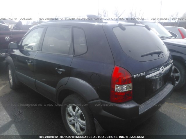 KM8JN12D96U318532 - 2006 HYUNDAI TUCSON GLS/LIMITED 黑色 照片 3