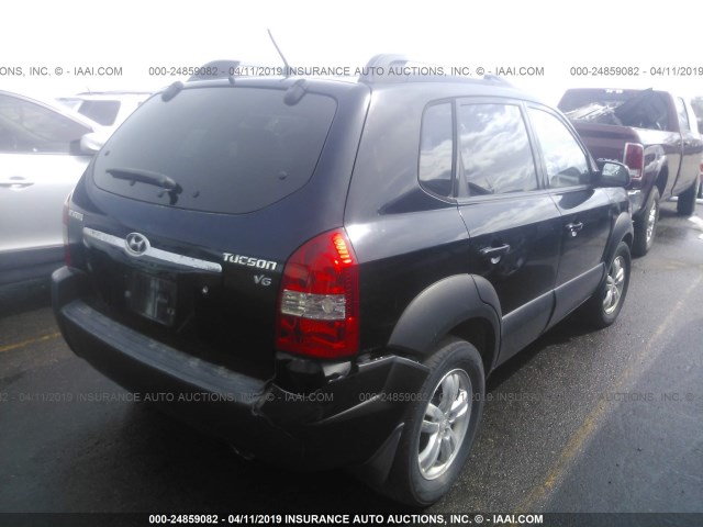 KM8JN12D96U318532 - 2006 HYUNDAI TUCSON GLS/LIMITED 黑色 照片 4
