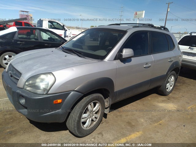 KM8JN12D16U339908 - 2006 HYUNDAI TUCSON GLS/LIMITED 银色 照片 2