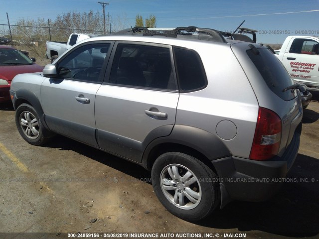 KM8JN12D16U339908 - 2006 HYUNDAI TUCSON GLS/LIMITED SILVER photo 3