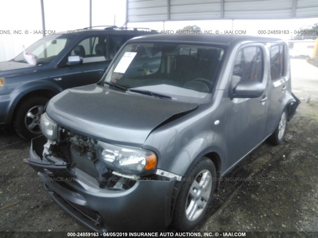 JN8AZ2KR5AT167525 - 2010 NISSAN CUBE S/SL/KROM SILVER photo 2