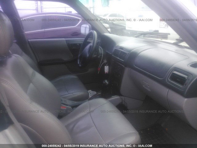 JF1SF6552YH702564 - 2000 SUBARU FORESTER S SILVER photo 5