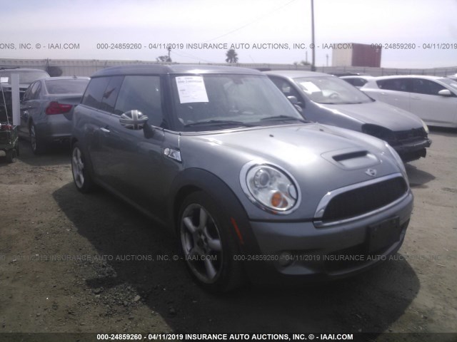 WMWMM33548TP89260 - 2008 MINI COOPER S CLUBMAN GRAY photo 1