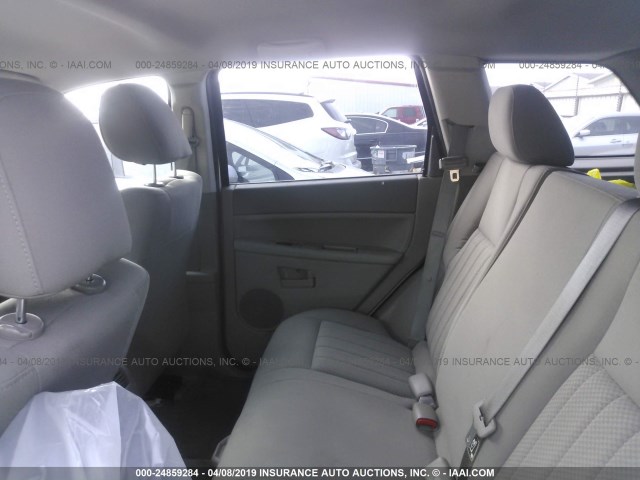 1J4HR48N55C696550 - 2005 JEEP GRAND CHEROKEE LAREDO/COLUMBIA/FREEDOM 白色 照片 8