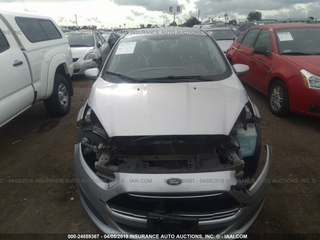 3FADP4AJ3FM224970 - 2015 FORD FIESTA S SILVER photo 6