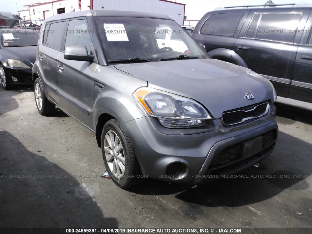 KNDJT2A6XD7633502 - 2013 KIA SOUL +/!/SPORT GRAY photo 1