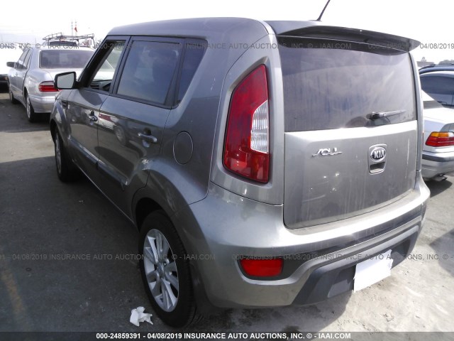 KNDJT2A6XD7633502 - 2013 KIA SOUL +/!/SPORT GRAY photo 3