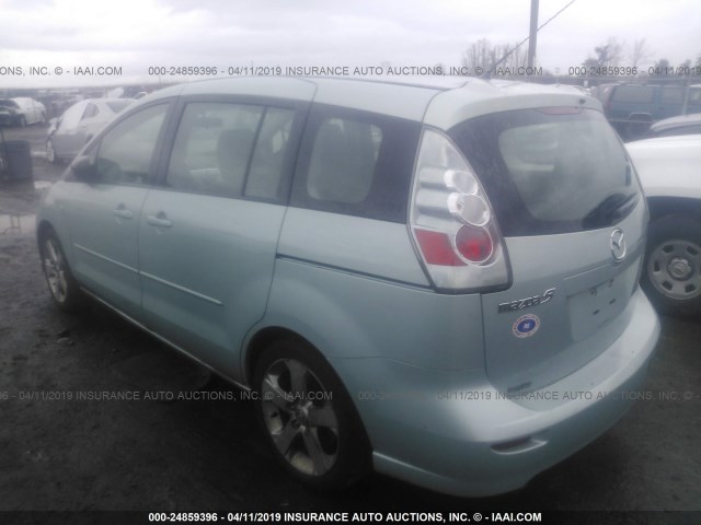 JM1CR293860126546 - 2006 MAZDA 5 TURQUOISE photo 3