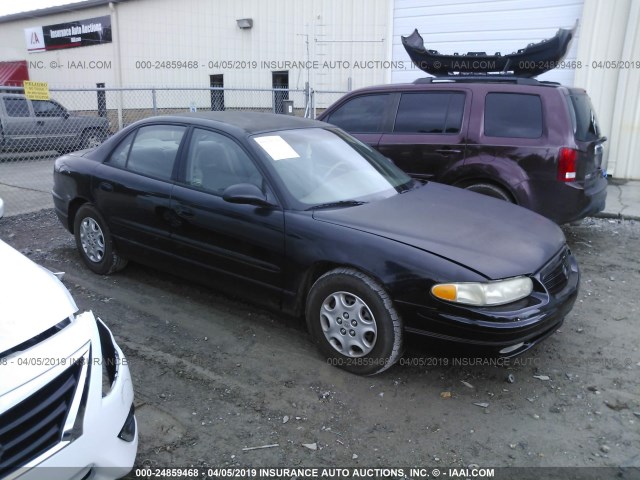 2G4WB52K521144890 - 2002 BUICK REGAL LS BLACK photo 1