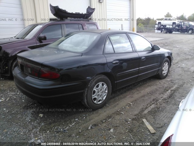 2G4WB52K521144890 - 2002 BUICK REGAL LS BLACK photo 4