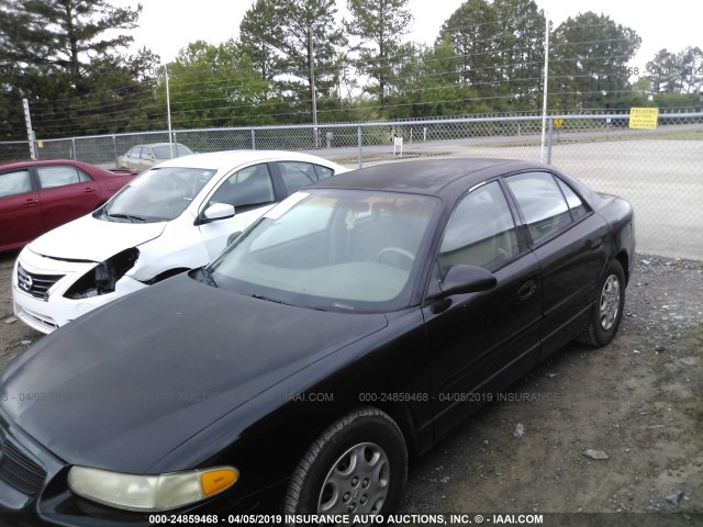 2G4WB52K521144890 - 2002 BUICK REGAL LS BLACK photo 6