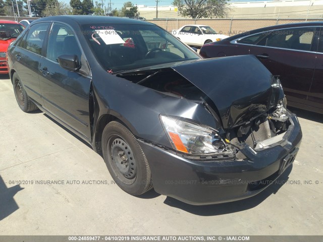 JHMCN36495C011934 - 2005 HONDA ACCORD HYBRID GRAY photo 1