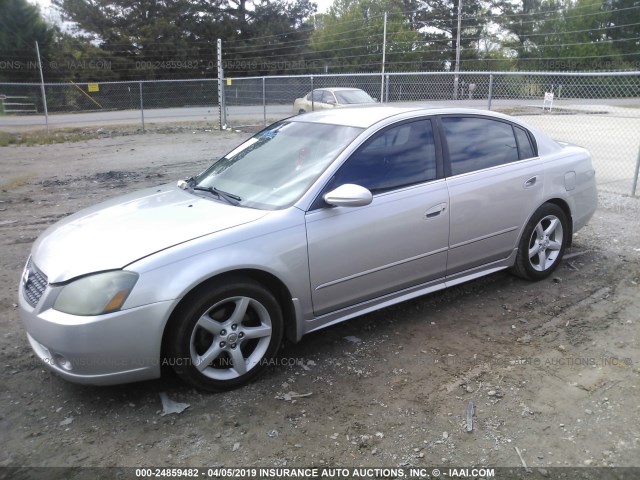 1N4BL11E05C327851 - 2005 NISSAN ALTIMA SE/SL/SE-R SILVER photo 2