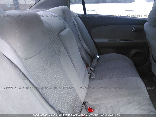 1N4BL11E05C327851 - 2005 NISSAN ALTIMA SE/SL/SE-R SILVER photo 8