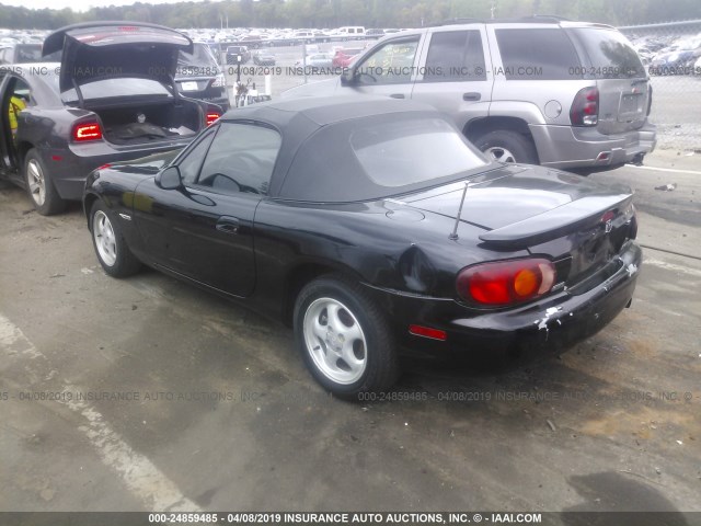 JM1NB3537Y0141759 - 2000 MAZDA MX-5 MIATA LS BLACK photo 3