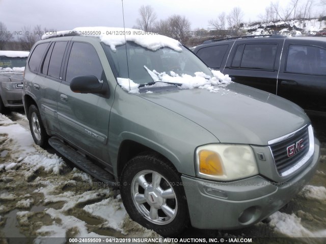 1GKDT13S432378346 - 2003 GMC ENVOY GREEN photo 1