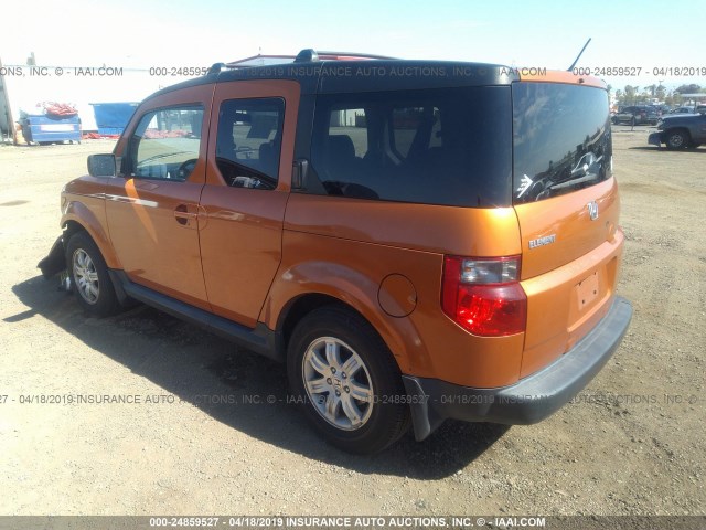 5J6YH18706L009589 - 2006 HONDA ELEMENT EX ORANGE photo 3