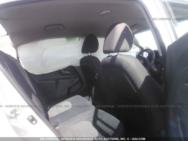 KNADM4A37F6442931 - 2015 KIA RIO LX SILVER photo 8