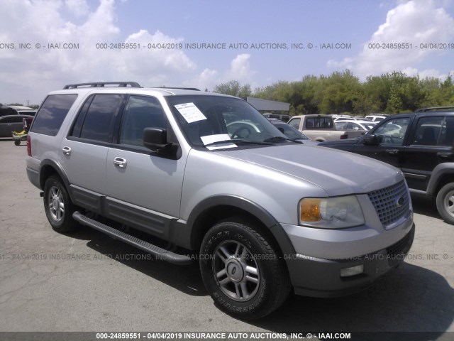 1FMPU15535LA13825 - 2005 FORD EXPEDITION XLT SILVER photo 1