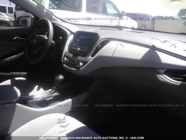 1G1ZB5STXGF213687 - 2016 CHEVROLET MALIBU LS BLACK photo 5