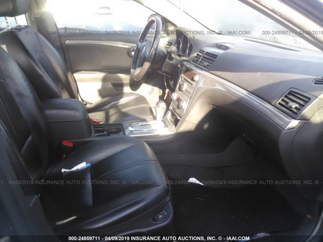 1G8ZV57758F113857 - 2008 SATURN AURA XR BLUE photo 5