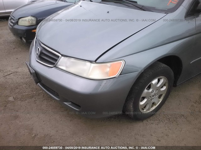 5FNRL18532B027542 - 2002 HONDA ODYSSEY LX GRAY photo 6