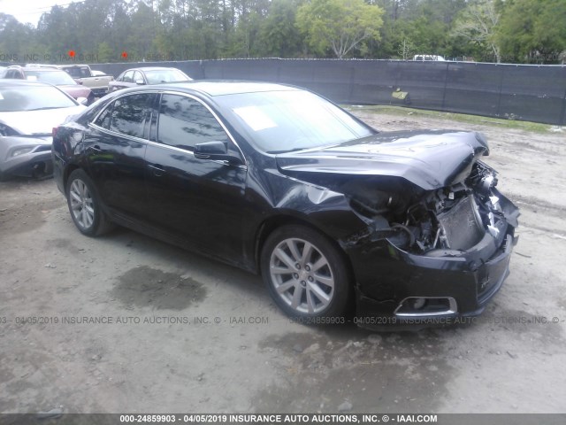 1G11G5SX5DF341395 - 2013 CHEVROLET MALIBU 3LT შავი ფოტო 1