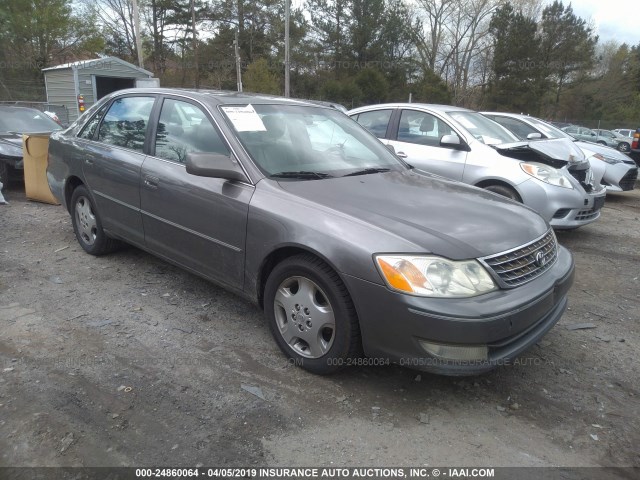 4T1BF28BX3U317933 - 2003 TOYOTA AVALON XL/XLS GRAY photo 1