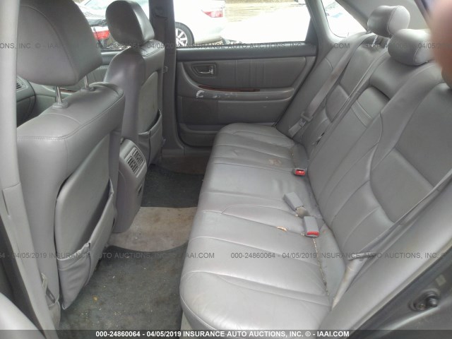 4T1BF28BX3U317933 - 2003 TOYOTA AVALON XL/XLS GRAY photo 8