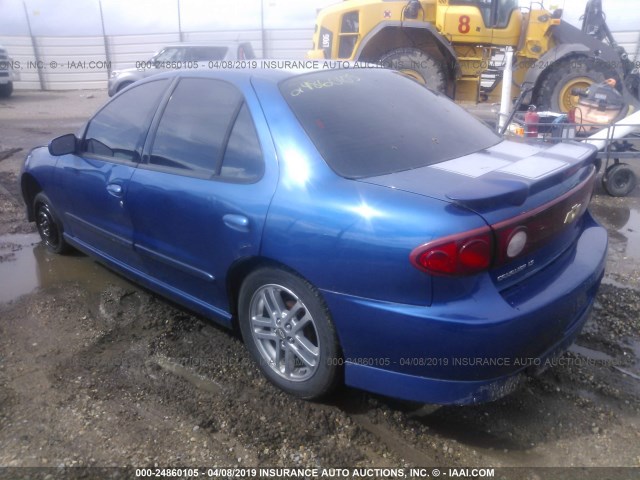 3G1JH52F74S168110 - 2004 CHEVROLET CAVALIER LS SPORT BLUE photo 3