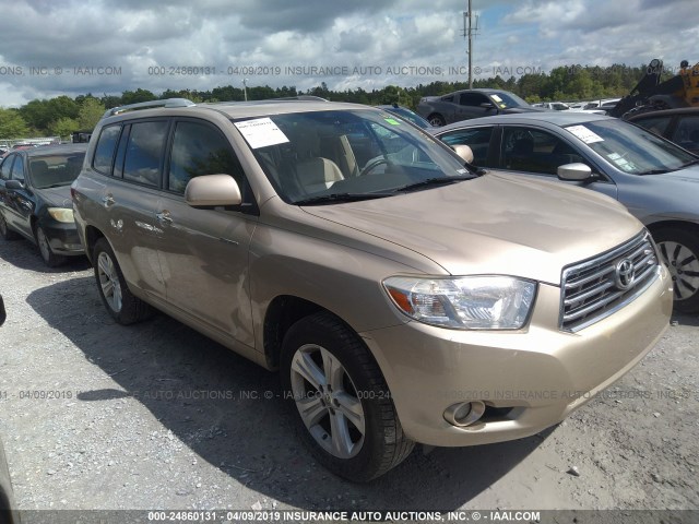 JTEES42A792138032 - 2009 TOYOTA HIGHLANDER LIMITED GOLD photo 1