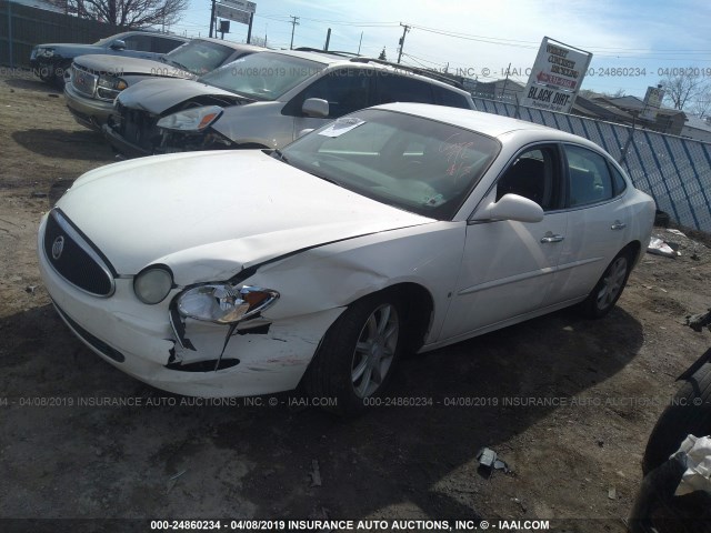 2G4WE587661200562 - 2006 BUICK LACROSSE CXS WHITE photo 2