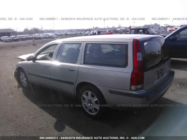 YV1SW58D011013087 - 2001 VOLVO V70 2.4T TAN photo 3