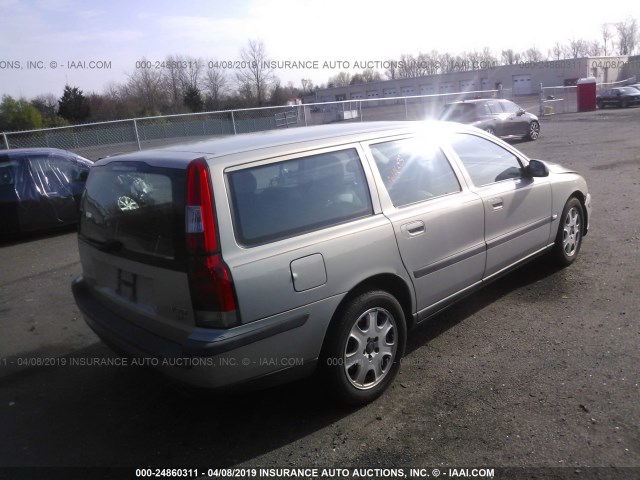 YV1SW58D011013087 - 2001 VOLVO V70 2.4T TAN photo 4