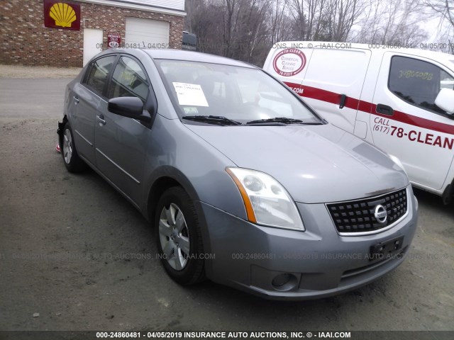 3N1AB61E78L613309 - 2008 NISSAN SENTRA 2.0/2.0S/2.0SL GRAY photo 1