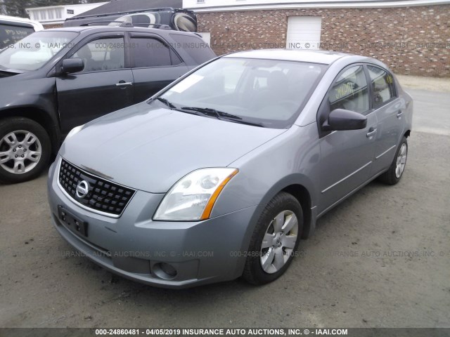 3N1AB61E78L613309 - 2008 NISSAN SENTRA 2.0/2.0S/2.0SL GRAY photo 2