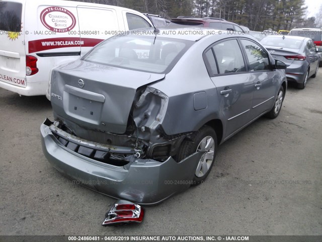 3N1AB61E78L613309 - 2008 NISSAN SENTRA 2.0/2.0S/2.0SL GRAY photo 6