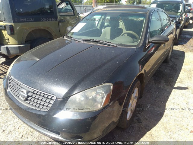 1N4AL11D96N371629 - 2006 NISSAN ALTIMA S/SL BLACK photo 2