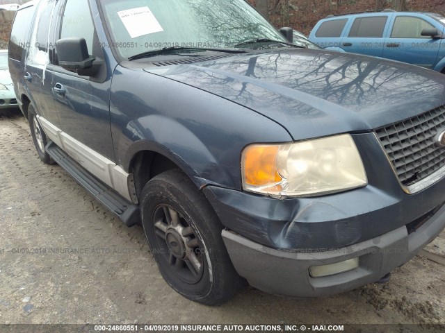 1FMFU16L73LC33491 - 2003 FORD EXPEDITION XLT BLUE photo 6