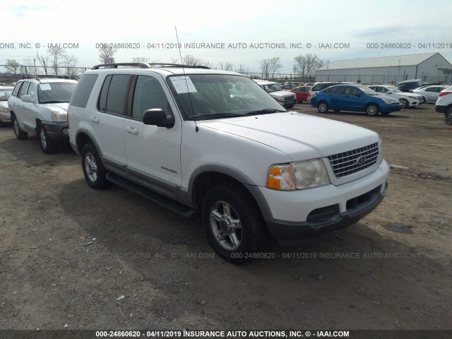 1FMZU73E82UA33797 - 2002 FORD EXPLORER XLT WHITE photo 1