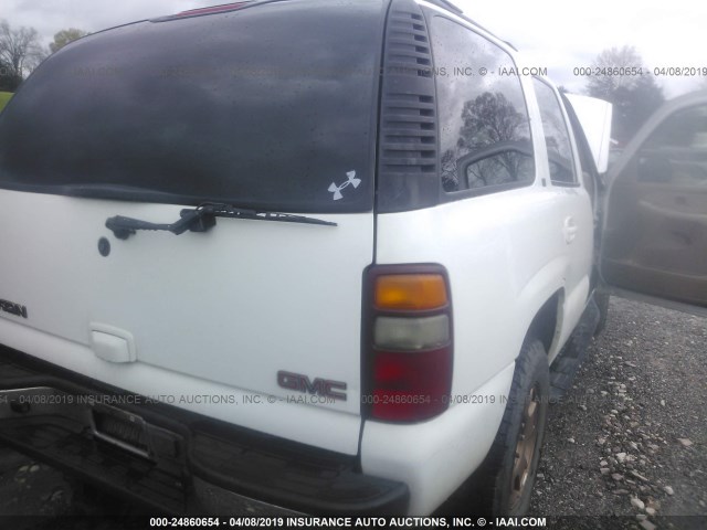 1GKEC13Z62J247781 - 2002 GMC YUKON WHITE photo 4