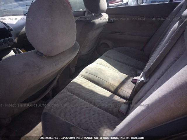 1N4AL11D25C951895 - 2005 NISSAN ALTIMA S/SL GOLD photo 8