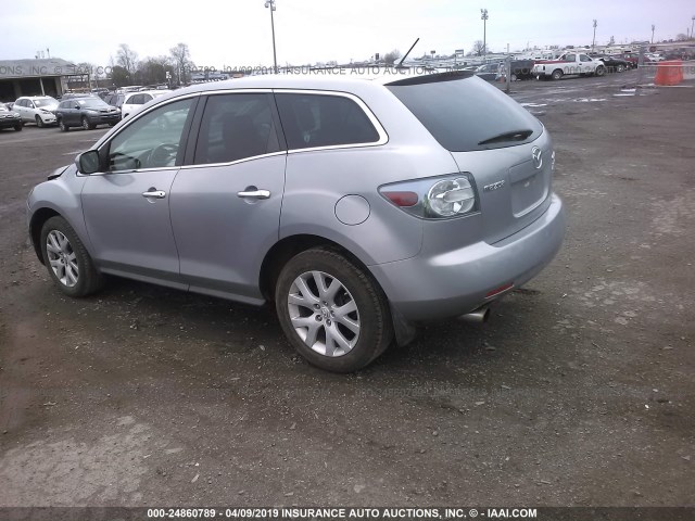 JM3ER293880197460 - 2008 MAZDA CX-7 SILVER photo 3